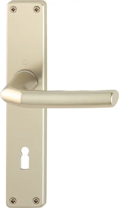 Langschildgarnitur Birm.1117/202SP Alu.F2 OB 72mm DIN L/R HOPPE Saisonangebot