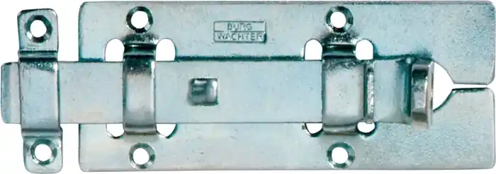 Letzte Chance Schlossriegel L.60mm B.25mm STA verz. BURG-WÄCHTER VE: 10 Stück