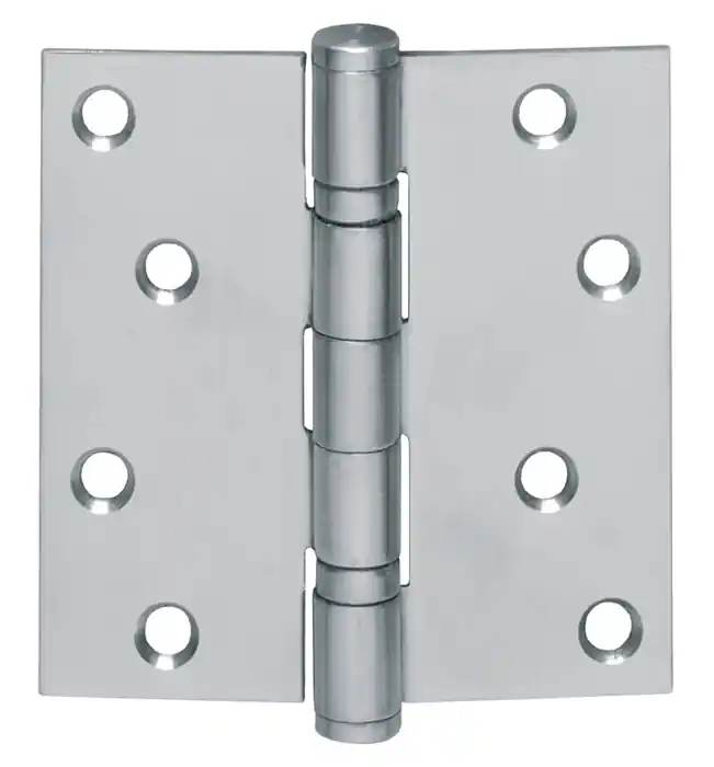 Kugellagertürscharnier VA ktg.76x76mm DIN L/R ma ausziehb.Stift INTERSTEEL Sonderaktion