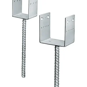 Finale Aktion Stützenfuß PPD 100x70x126x5mm STA st.verz.z.Bet.