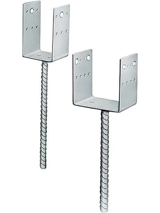 Finale Aktion Stützenfuß PPD 100x70x126x5mm STA st.verz.z.Bet.