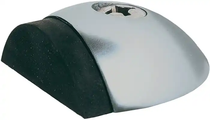 Türpuffer 2001.31 D.57mm H.18mm Alu.silberf.elox.Dübelmontage KWS Garantierte Lieferung