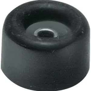 Neu Im Sortiment Türpuffer D.40mm H.40mm Gum.schwarz Dübelmontage VE: 25 Stück