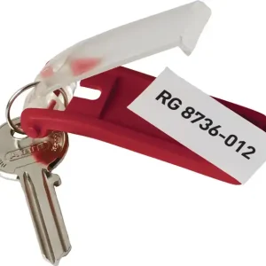 Schlüsselanhänger Key Clip rot Ku. Super-Preis