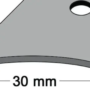 Neue Kollektion Teppichschiene B.30mm L.1000mm Alu.silberf.elox.gewölbt mittig gel.PG VE: 10 Stück