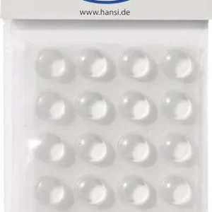 Must-Have Schutzpuffer Clear 11,1mm Ku.transp.Linse selbstkl.