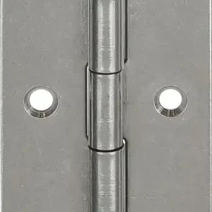 Geprüft Scharnier H.50mm B.31mm S.1,0mm VA gerollt,schmal VORMANN VE: 20 Stück