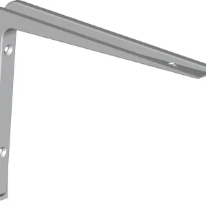 Zertifiziert Anschraubwinkel L.190mm H.270mm Stahlbl.Trgf.32kg ALFER ALUMINIUM VE: 20 Stück