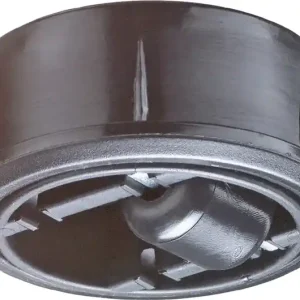 Markenware Kunststoffglocke D.65mm Trgf.50kg Einpresstiefe 18mm harte BD BS ROLLEN