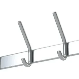 Wandgarderobe Alu.F1 naturf.5 Hut-/5 Mantelh.L.700mm Hakenabstand 150mm Letzte Chance