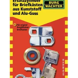 Ersatzzylinder BK 92 M SB Stahl- u.Edelstahlbriefk.BURG-WÄCHTER Highlight