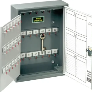Letzte Chance Schlüsselschrank 6700 H380xB285xT105mm2-türig vorg.f.HZ Anz.Hak.108