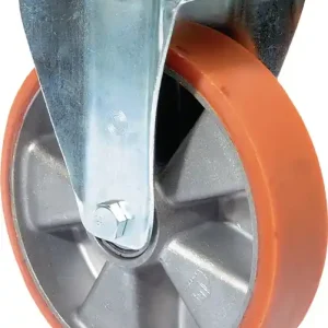 Preisknaller Bockrolle 125mm 450kg Guß-PUR 138x110mm Alu.BS ROLLEN