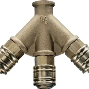 Neue Ware Verteiler Gew.G 3/8 Zoll/15,39mm DN 7,2,Innengewinde,3 Kupplungen EWO