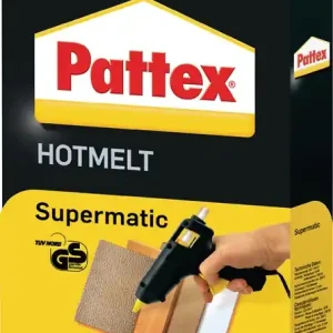 Sonderaktion Heißklebepistole Supermatic Klebeleistung 4,5 g/min 7-10 min 11mm PATTEX
