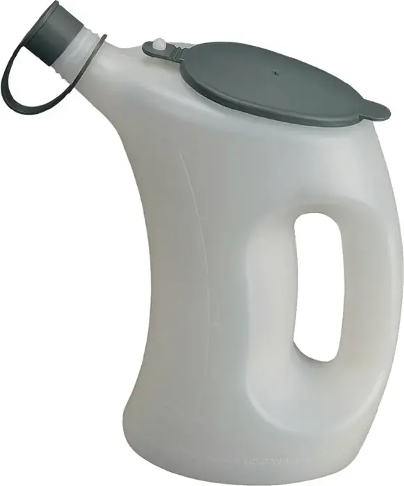 Versand Am Gleichen Tag Messbecher 5l m.Schutzdeckel/Schutzkappe am Auslauf HDPE PRESSOL VE: 6 Stück