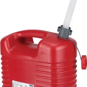 Kraftstoffkanister Inh.20l rot HDPE L385xB229xH410mm PRESSOL Preiswert