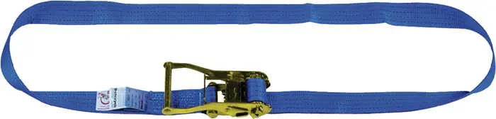 Zurrgurt DIN EN 12195-2 L.5m B.50mm m.Ratsche LC U 3000 daN Neue Kollektion
