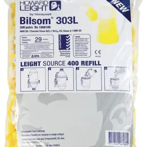 Bestpreis Gehörschutzstöpsel Bilsom 303L EN 352-2 SNR 38 dB Nachfüllpack 200 PA/Pack,Gr.L
