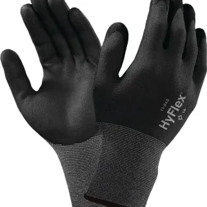 Bestseller Handschuhe HyFlex 11-840 Gr.9 schwarz/grau Nylon-Spandex EN 388 Kat.II VE: 12 Paare