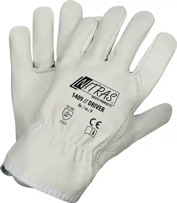 Handschuhe Driver Gr.9 grau EN 388,EN 407 PSA II NITRAS SAFETY VE: 12 Paare Bestpreis