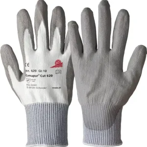 Neuheit Schnittschutzhandschuhe Camapur Cut 620+ Gr.8 weiß/grau EN 388 PSA II 10PA VE: 10 Paare