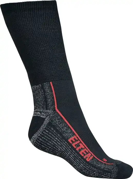 Funktionssocke Perfect Fit Socks Gr.35-38 schwarz/grau ELTEN Mega-Angebot