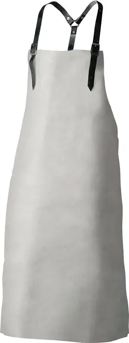 Top-Angebot Brustlatzschürze Knut L.ca.100xB.ca.80cm grau Spaltleder FELDTMANN