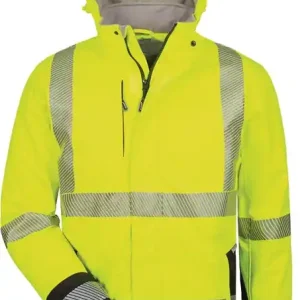 Super-Preis Warnschutz-Softshelljacke Melvin Gr.L gelb/schwarz ELYSEE