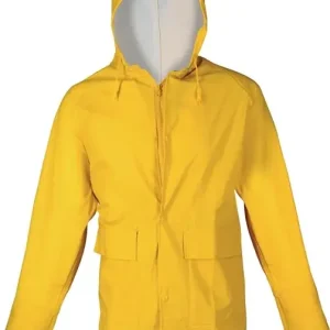 Geprüft PU Regenschutzjacke Gr.S gelb ASATEX