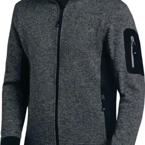 Top-Preis Strick-Fleecejacke CHRISTOPH Gr.XXL anthrazit/schwarz FHB