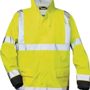 Online Kaufen Warnschutz PU Regenjacke Manfred Gr.L gelb/schwarz