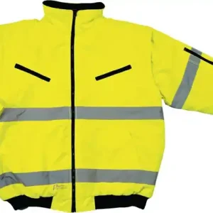 Warnschutz-Pilotenjacke Gr.M gelb PREVENT Solange Der Vorrat Reicht