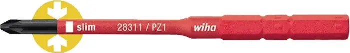 Wechselkl.SlimBit electric PZD 1x75mm VDE isol.WIHA Ausverkauf