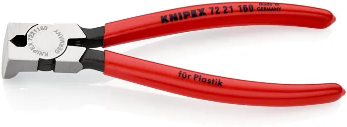 Seitenschneider f.Ku.L.160mm Kopf pol.85Grad gew.Ku.-Überzug KNIPEX Sale