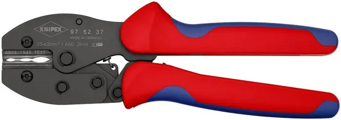 Crimpzange PreciForce® L.220mm 0,5-6 (AWG 20-10) mm² 478g KNIPEX Nur Heute