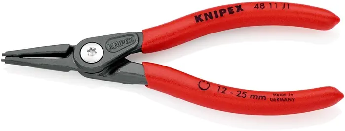 Expressversand Präzisionssicherungsringzange J 1 f.Bohrungen D.12-25mm L.140mm KNIPEX