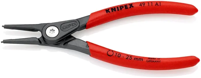 Aktuell Präzisionssicherungsringzange A 1 f.Wellen D.10-25mm L.140mm KNIPEX