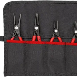 Expressversand Präzisionssicherungsringzangensatz 4-tlg.in Rolltasche 12-60mm KNIPEX