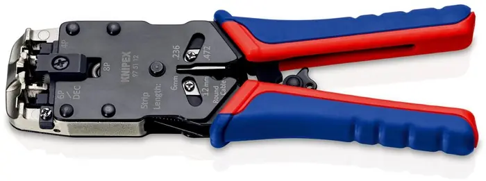 Crimpzange f.Westernstecker L.200mm KNIPEX Direktkauf