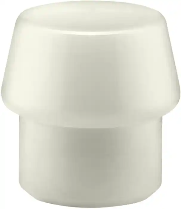 Neue Ware Schonhammerkopf SIMPLEX Kopf-Ø 30mm Nyl.weiß hart HALDER