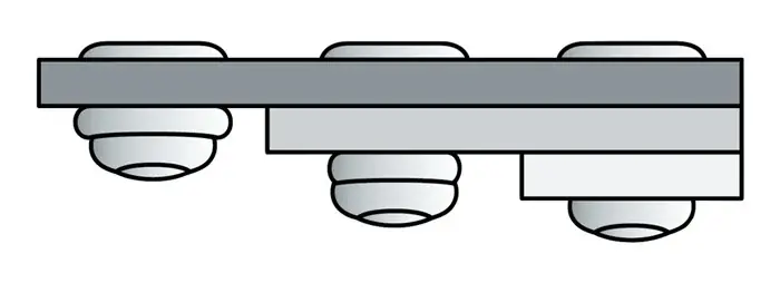 Blindniet PolyGrip® Nietschaft dxl 3,2x8mm Alu/Stahl 1000 St.GESIPA VE: 1000 Stück Super-Preis