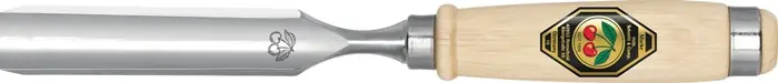 Hohlbeitel Schneiden-B.10mm m.2 Stahlzw.Weißbuchenh.Ulmer Form KIRSCHEN Super-Preis