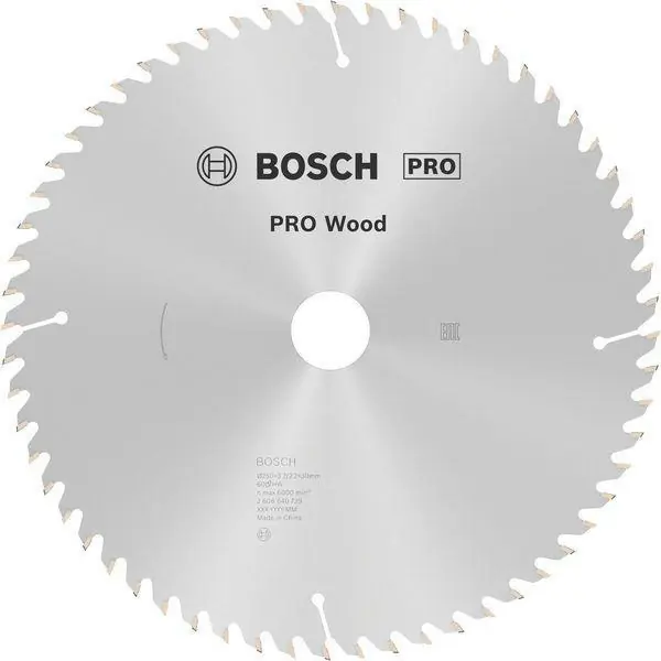 Wochenendangebot Kreissägeblatt PRO Wood AD 250mm Z.60 WZ Bohr.30mm Schnitt-B.3,2mm