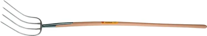 Dunggabel ABT Stand.Zinken-L.310mm 4 Zinken geschmiedet,m.Stiel Schneller Versand