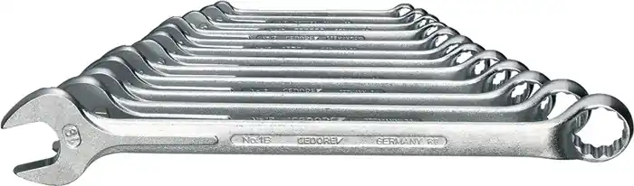 Ringmaulschlüsselsatz 1 B-08 8-tlg.SW 10-24mm Form B CV-Stahl GEDORE Letzte Chance