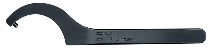 Hakenschlüssel m.Zapfen DIN 1810 B f.Muttern-Außen-Ø 95-100mm Zapfen-Ø 8,0mm Super-Preis