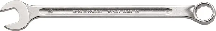 Heißes Angebot Ringmaulschlüssel OPEN-BOX 14 SW 22mm L.300mm Form B CR-A-STA STAHLWILLE