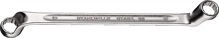 Neuheit Doppelringschlüssel 20 10x11mm 200mm tief gekr.STAHLWILLE