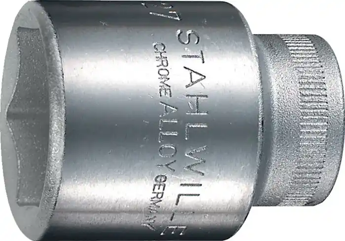 Ausverkauf Steckschlüsseleinsatz 52 1/2 Zoll 6-kant SW 28mm L.45mm STAHLWILLE